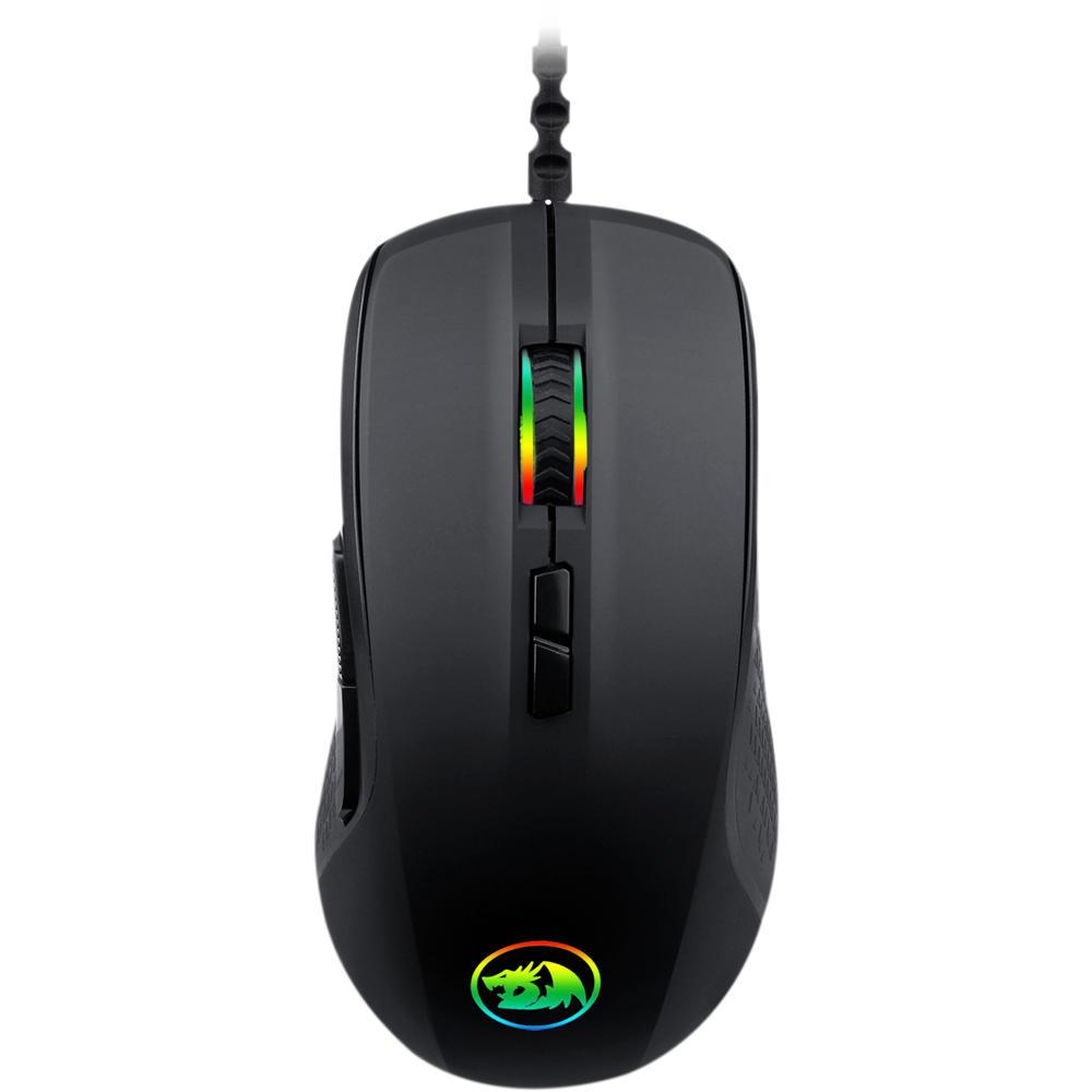 c52797315b5a72c4a1072e89f19b4233.jpg Mouse Gamer Redragon Stormrage 7 Botões RGB Preto M718-RGB - Imagem 1