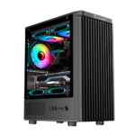 Gabinete Gamer Hayom GB1727 3 Fans S/Fonte Micro-ATX - GB1727