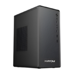 Gabinete Office Hayom S/Fan S/Fonte MICRO-ATX 2 Portas USB 2.0 Preto - GB1752