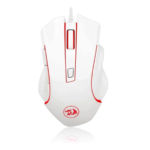 Mouse Gamer Nothosaur Redragon White 6 Botões 3200 DPI M606W