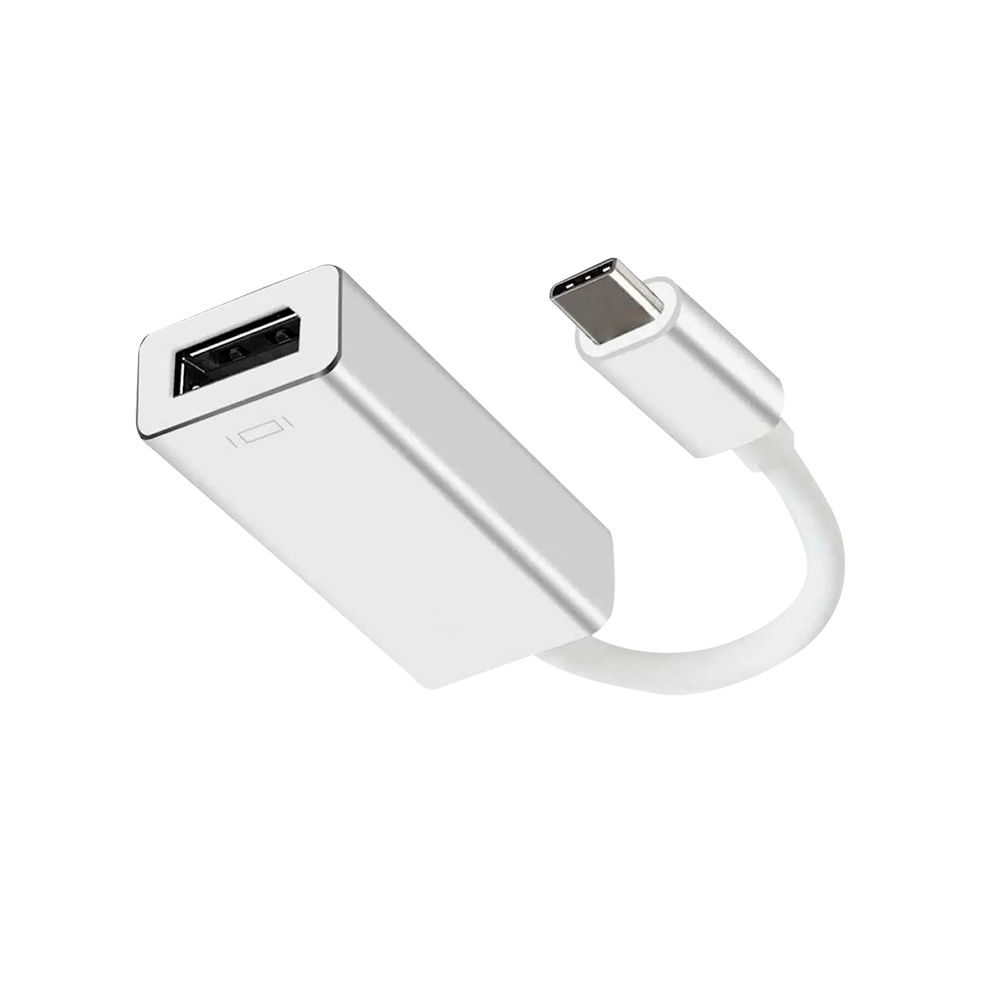 Cabo Adaptador Flex 3.1 USB-C Para DisplayPort Prata - XC-ADP-47 - Imagem 3