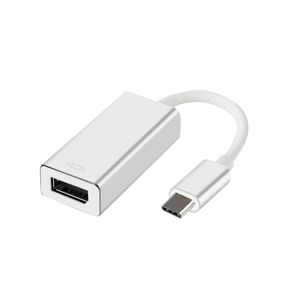 Cabo Adaptador Flex 3.1 USB-C Para DisplayPort Prata - XC-ADP-47 - Imagem 2