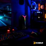 Caixa de Som Gamer KBM Gaming RGB AUX Drive de 45mm RMS 10W - KGCSG120 - Imagem 4