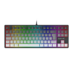 Teclado Gamer Redragon Daksa RGB Switch Marrom Preto e Cinza - K576GG-RGB