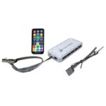 Controladora Gamer Para Cooler Rise Mode Sound ARGB 6P 10 Fans - RM-COS-ARGB - Imagem 2