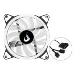 Cooler Fan Rise Mode Galaxy Motherboard ARGB 120mm Preto - RM-MB-01-5V - Imagem 5