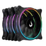 Kit 3 Cooler Fan Rise Mode Laser ARGB 120mm Led - RM-RGB-05-5V - Imagem 3