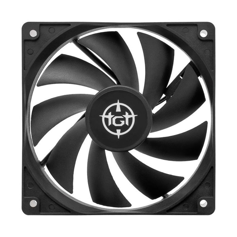 d3b0d0c090218ce86b7bacf0f5308863.jpg Cooler Fan TGT Striker 120mm Molex 4 Pinos - TGT-STK-BK01 - Imagem 1