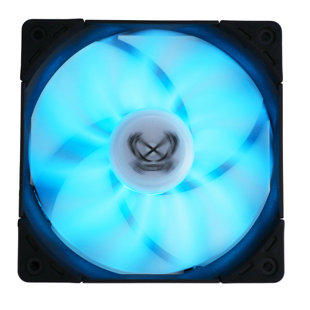 de944276f3acea5652e639cdf353ed87.png Cooler Fan 120mm Scythe Kaze Flex 120 RGB 1800 RPM Sem PWM Preto - HR-RN - Imagem 1