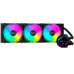 Water Cooler Kalkan Iota V2 360 RGB 360mm TDP 280W 12V Preto - KLK00069