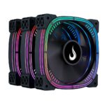 Kit 6 Fans Rise Mode Aura Pro ARGB 120mm C/ Controladora - RM-AUB-02-ARGB - Imagem 2