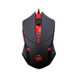 Mouse Gamer Redragon Centrophorus V3 Led Vermelho 3200DPI USB 2.0 Preto e Vermelho - M601-3