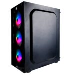 Gabinete Gamer Hayom 4 Fans S/Fonte RGB ATX MidTower Vidro Temperado Preto - GB1749 - Imagem 3