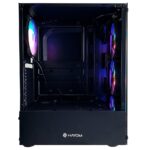 Gabinete Gamer Hayom 4 Fans S/Fonte RGB ATX MidTower Vidro Temperado Preto - GB1749 - Imagem 4