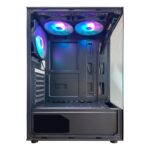 Gabinete Gamer Hayom 3 Fans S/Fonte MidTower ATX Vidro Temperado Preto - GB1792 - Imagem 5
