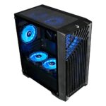 Gabinete Gamer Rise Mode X1 S/Fan S/Fonte MidTower ATX Vidro Temperado Preto - RM-X1-01-FB - Imagem 5