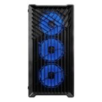 Gabinete Gamer Rise Mode X1 S/Fan S/Fonte MidTower ATX Vidro Temperado Preto - RM-X1-01-FB - Imagem 4