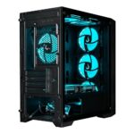 Gabinete Gamer Rise Mode X1 S/Fan S/Fonte MidTower ATX Vidro Temperado Preto - RM-X1-01-FB - Imagem 7