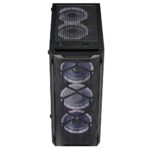 Gabinete Gamer Rise Mode Z3 Glass S/Fan S/Fonte Lateral Vidro Fumê Preto - RM-Z03-03-FB - Imagem 3