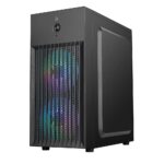 Gabinete Gamer Rise Mode X1 Black S/Fan S/Fonte Mini Tower M-ATX Preto - RM-GA-OFX1-FB - Imagem 2