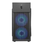 Gabinete Gamer Rise Mode X1 Black S/Fan S/Fonte Mini Tower M-ATX Preto - RM-GA-OFX1-FB - Imagem 5