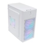 Gabinete Gamer Rise Mode X1 White S/Fan S/Fonte MiniTower M-ATX Branco - RM-GA-OFX1-FW - Imagem 3