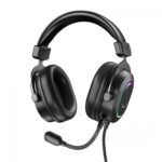 Headset Gamer Fifine H6 RGB USB 7.1 Drivers de 50mm Black - Imagem 2