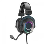 Headset Gamer Fifine H6 RGB USB 7.1 Drivers de 50mm Black - Imagem 3