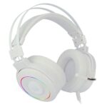 Headset Gamer Redragon Lamia 2 RGB 40mm 7.1 Branco Suporte Incluso - H320W-RGB - Imagem 3