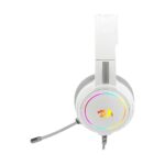 Headset Gamer Redragon Mento Branco RGB P2 USB H270-W - Imagem 3