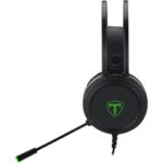 Headset Gamer T-Dagger Ural LED Verde Driver 40mm Preto e Verde - T-RGH202 - Imagem 4