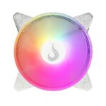 Kit 5 Cooler Fan Rise Mode Crystal Sound 120mm ARGB Transparente - RM-CS-02-ARGB - Imagem 3