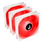 Kit Cooler Fan Rise Mode 3x120mm RGB 12V Controladora Branco - RM-CF-02-RGB - Imagem 4