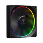 Kit 3 Fans Gamdias Aeolus M3 1203R ARGB 120mm Com Controladora Preto - Aeolus M3-1203R6 - Imagem 2