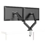 Suporte De Monitor Duplo KBM! Gaming SME210 De 10” a 32" Articulado Pistão a Gás - KESME210PT - Imagem 3
