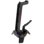 Suporte Headset Redragon Scepter Elite RGB Preto - HA311 - Imagem 2