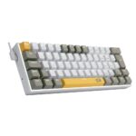 Teclado Mecânico Lakshmi Redragon Branco SwitchBrown K606-YL - Imagem 2