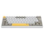 Teclado Mecânico Lakshmi Redragon Branco SwitchBrown K606-YL - Imagem 5