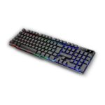 Teclado Gamer Rise Mode G1 Semi Mecânico RGB Rainbow Full USB Preto - RM-TG-01-FB - Imagem 3