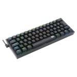 Teclado Mecânico Gamer Redragon Fizz RGB Switch Brown Preto - K617-RGB-B - Imagem 6