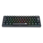 Teclado Mecânico Gamer Redragon Fizz RGB Switch Brown Preto - K617-RGB-B - Imagem 4