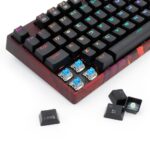 Teclado Óptico Redragon Infernal Dragon Viserion RGB USB 2.0 Switch Azul - ID582 - Imagem 7
