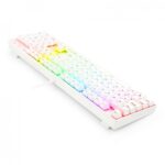 Teclado Gamer Mecânico Redragon Mitra Lunar White RGB Switch Preto - K551W-RGB (PT-BLACK) - Imagem 4