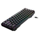 Teclado Mecânico Gamer Rise Mode GM1 RGB Switch Outemu Blue Preto - RM-TCM-GM1-BBLUE - Imagem 4