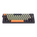 Teclado Gamer Redragon Mecânico Fizz RGB Laranja Cinza Preto Switch Marrom - K617RGB-OG GY BK - Imagem 3