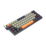 Teclado Gamer Redragon Mecânico Fizz RGB Laranja Cinza Preto Switch Marrom - K617RGB-OG GY BK - Imagem 4