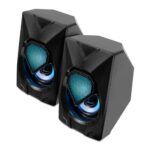 Caixa De Som TGT Sentry V3 Rainbow 2x3W RMS USB P2 3,5mm Preto - TGT-STY3-RBW02 - Imagem 3