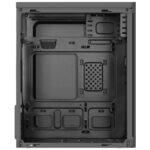 Gabinete Gamer Keytime Edge S/Fan S/Fonte Micro-ATX Painel Lateral Preto - KYT00045 - Imagem 4