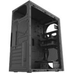 Gabinete Gamer Kalkan Husk Lite S/Fan S/Fonte Micro-ATX Vidro Temperado Preto - KLK00070 - Imagem 3