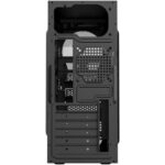 Gabinete Gamer Kalkan Husk Lite S/Fan S/Fonte Micro-ATX Vidro Temperado Preto - KLK00070 - Imagem 4